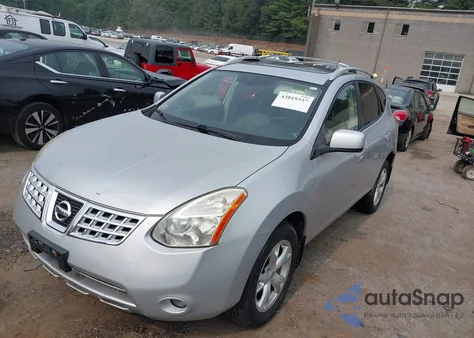 2008 Nissan Rogue Sl z USA, uszkodzony, nr VIN JN8AS58V78W112013